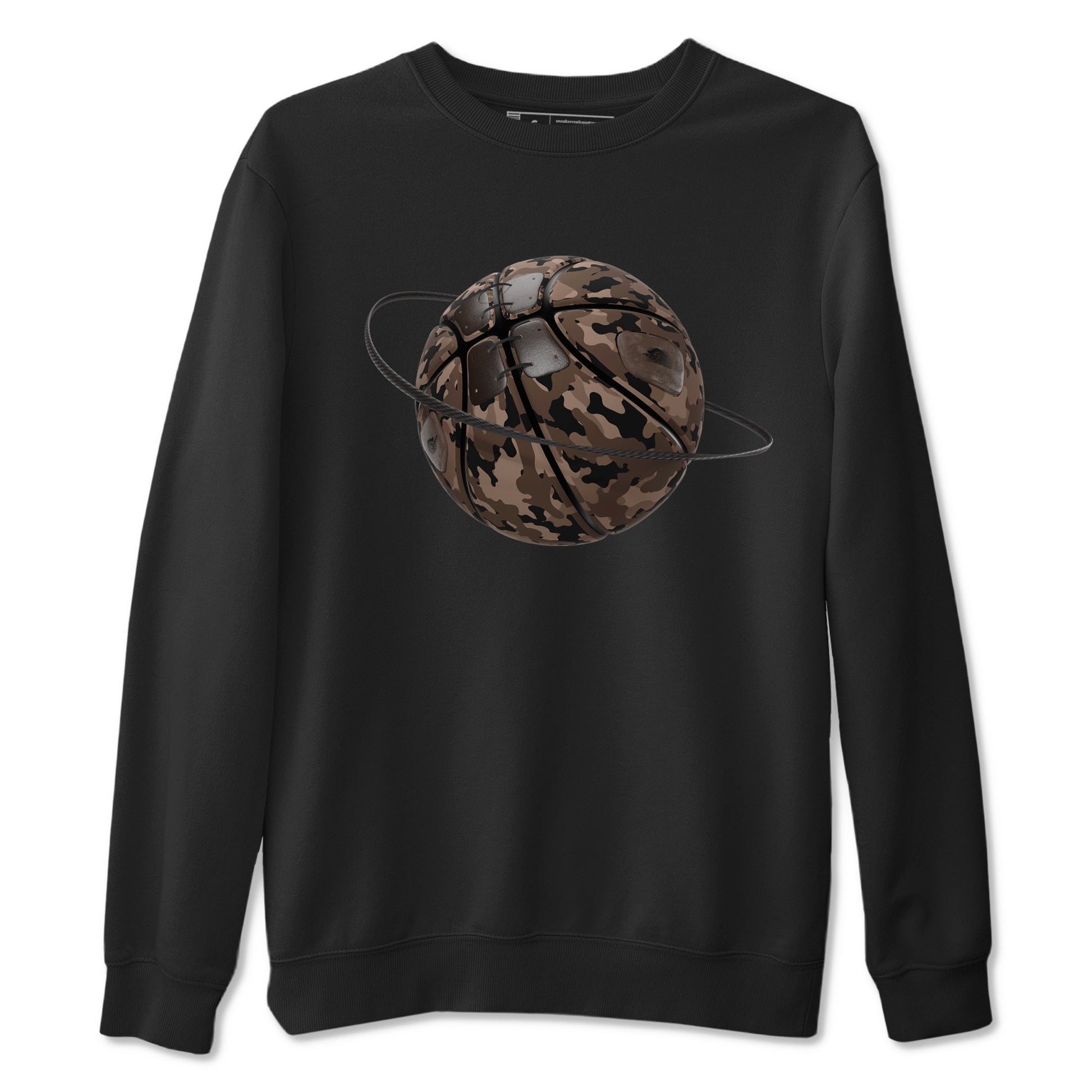 Air Jordan 1 Travis Scott Velvet Brown shirts to match jordans Camo Basketball Planet sneaker match tees Travis Scott x Air Jordan 1 Low OG Velvet Brown best t shirts to wear with jordans SNRT Sneaker Tees unisex cotton Black 2 shirts