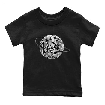 1s Wolf Grey shirts to match jordans Camo Basketball Planet sneaker match tees Air Jordan 1 Wolf Grey SNRT Sneaker Tees streetwear brand Baby and Youth Black 2 cotton tee