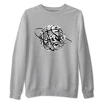 1s Wolf Grey shirts to match jordans Camo Basketball Planet sneaker match tees Air Jordan 1 Wolf Grey SNRT Sneaker Tees streetwear brand Heather Grey 2 unisex cotton tee