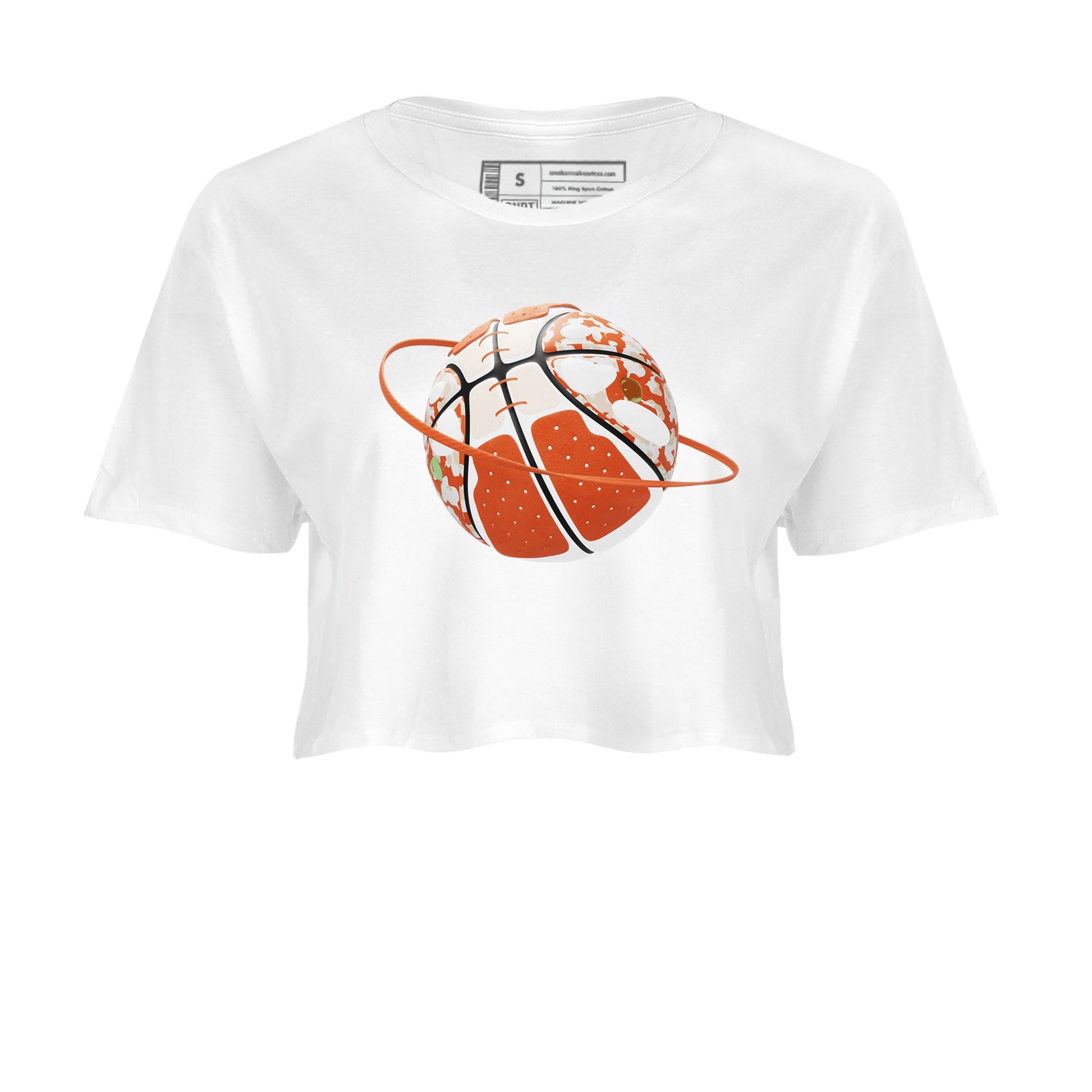 13s Dune Red shirts to match jordans Camo Basketball Planet sneaker match tees Air Jordan 13 Dune Red SNRT Sneaker Tees streetwear brand White 2 crop tee