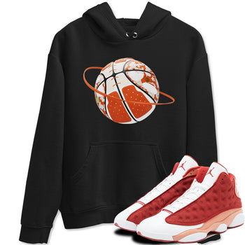 13s Dune Red shirts to match jordans Camo Basketball Planet sneaker match tees Air Jordan 13 Dune Red SNRT Sneaker Tees streetwear brand Black 1 unisex cotton tee