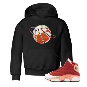 13s Dune Red shirts to match jordans Camo Basketball Planet sneaker match tees Air Jordan 13 Dune Red SNRT Sneaker Tees streetwear brand Baby and Youth Black 1 cotton tee
