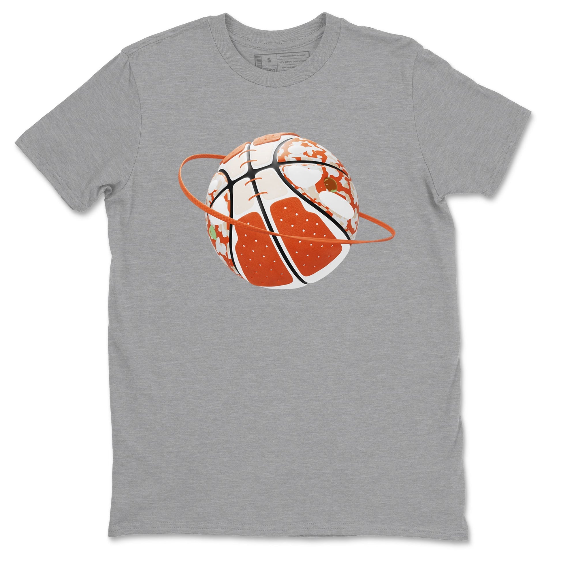 13s Dune Red shirts to match jordans Camo Basketball Planet sneaker match tees Air Jordan 13 Dune Red SNRT Sneaker Tees streetwear brand Heather Grey 2 unisex cotton tee
