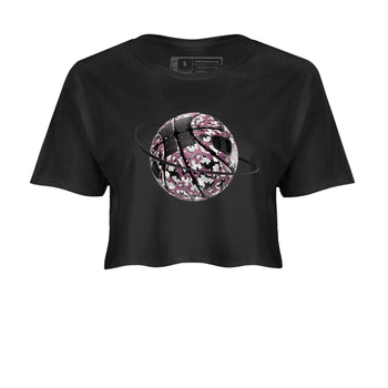 3s A Ma Maniere x Black shirts to match jordans Camo Basketball Planet sneaker match tees A Ma Maniere x Air Jordan 3 _hile You Were Sleeping_neaker Release Tees unisex cotton Black 2 Crop Shirts
