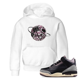 3s A Ma Maniere x Black shirts to match jordans Camo Basketball Planet sneaker match tees A Ma Maniere x Air Jordan 3 _hile You Were Sleeping_neaker Release Tees Youth Baby White 1 crew neck shirts