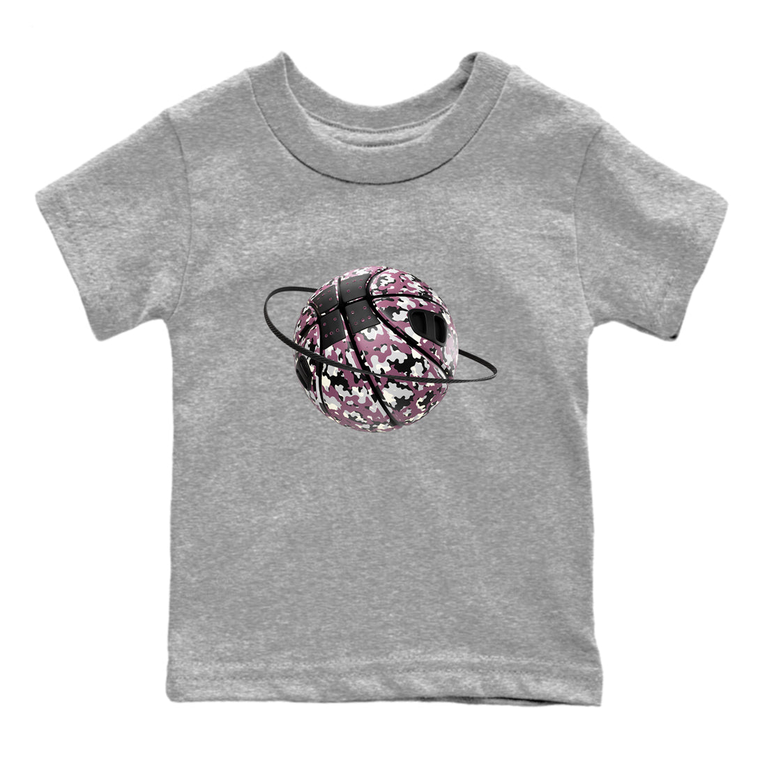3s A Ma Maniere x Black shirts to match jordans Camo Basketball Planet sneaker match tees A Ma Maniere x Air Jordan 3 _hile You Were Sleeping_neaker Release Tees Youth Baby Heather Grey 2 crew neck shirts