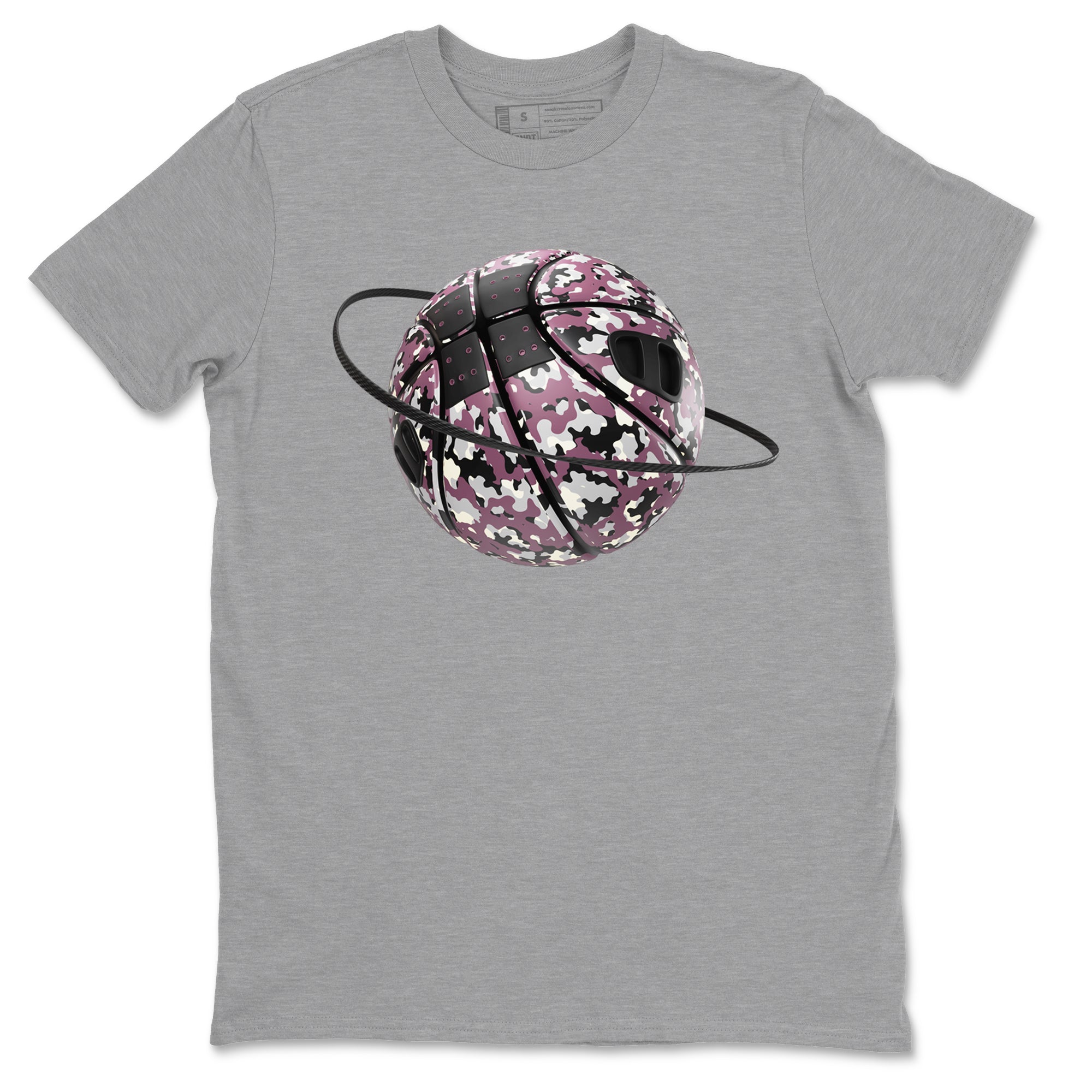 3s A Ma Maniere x Black shirts to match jordans Camo Basketball Planet sneaker match tees A Ma Maniere x Air Jordan 3 _hile You Were Sleeping_neaker Release Tees unisex cotton Heather Grey 2 crew neck shirts