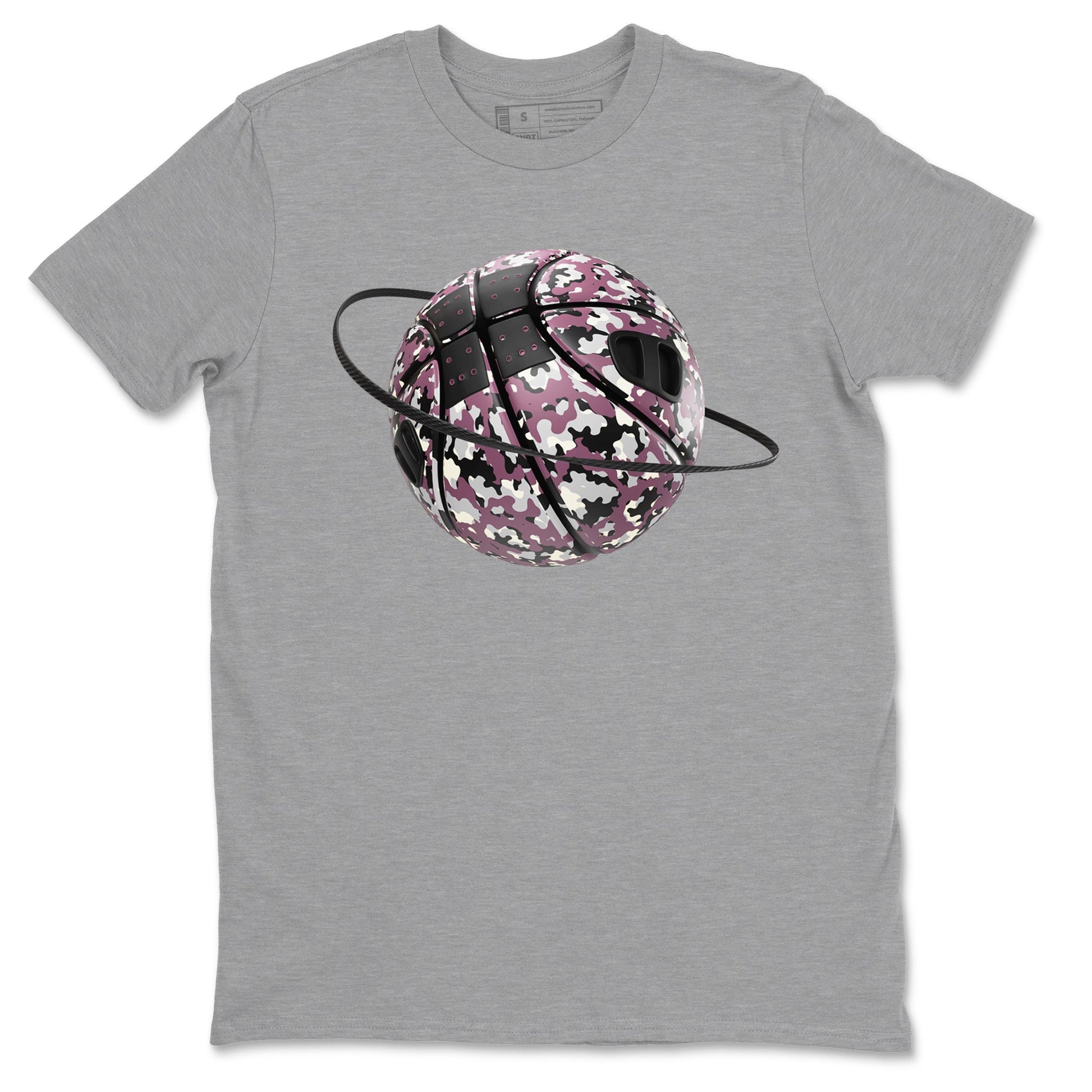 3s A Ma Maniere x Black shirts to match jordans Camo Basketball Planet sneaker match tees A Ma Maniere x Air Jordan 3 _hile You Were Sleeping_neaker Release Tees unisex cotton Heather Grey 2 crew neck shirts