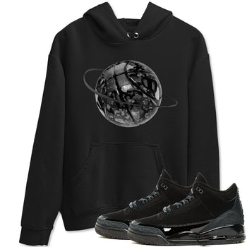 Air Jordan 3 Black Cat shirts to match jordans Camo Basketball Planet sneaker tees 3s Retro Black Cat best t-shirts to wear with jordans SNRT Sneaker Tees unisex cotton Black 1 shirts