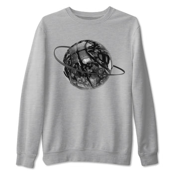 Air Jordan 3 Black Cat shirts to match jordans Camo Basketball Planet sneaker tees 3s Retro Black Cat best t-shirts to wear with jordans SNRT Sneaker Tees unisex cotton Heather Grey 2 shirts