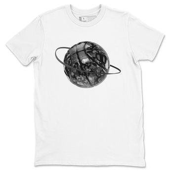 Air Jordan 3 Black Cat shirts to match jordans Camo Basketball Planet sneaker tees 3s Retro Black Cat best t-shirts to wear with jordans SNRT Sneaker Tees unisex cotton White 2 shirts