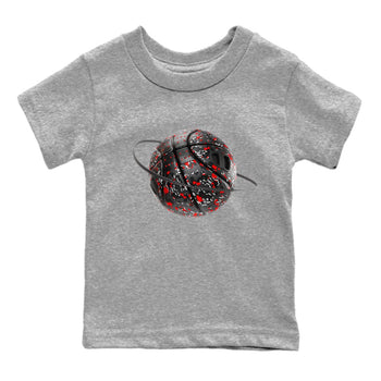 3s Black Cement shirts to match jordans Camo Basketball Planet sneaker match tees Air Jordan 3 Black Cement match shoes to clothes SNRT Sneaker Tees Youth Baby Heather Grey 2 tee