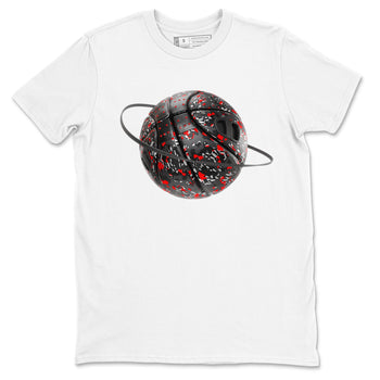 3s Black Cement shirts to match jordans Camo Basketball Planet sneaker match tees Air Jordan 3 Black Cement match shoes to clothes SNRT Sneaker Tees unisex cotton White 2 shirts