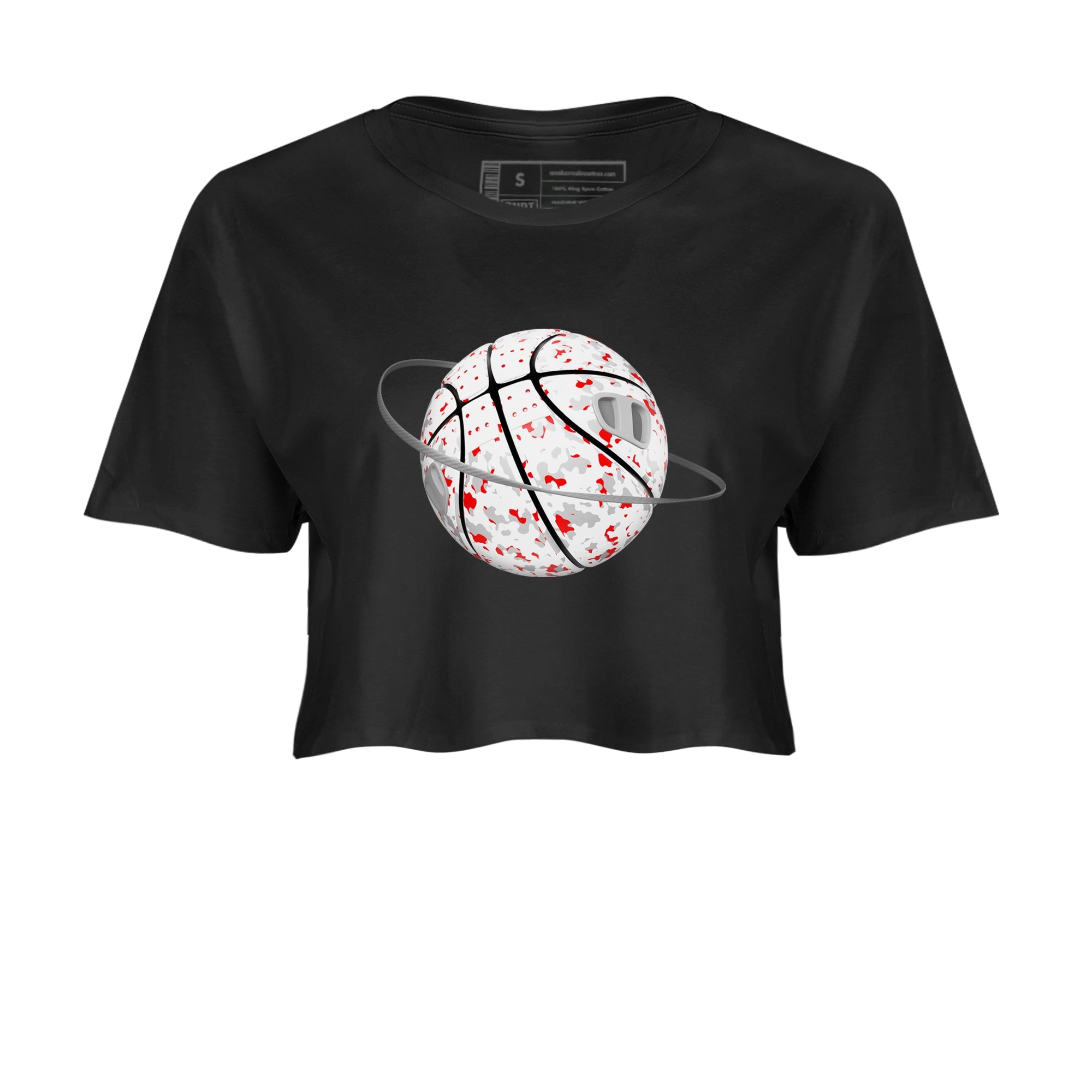 3s Cement Grey shirts to match jordans Camo Basketball Planet sneaker match tees Air Jordan 3 Cement Grey SNRT Sneaker Release Tees unisex cotton Black 2 Crop Shirts