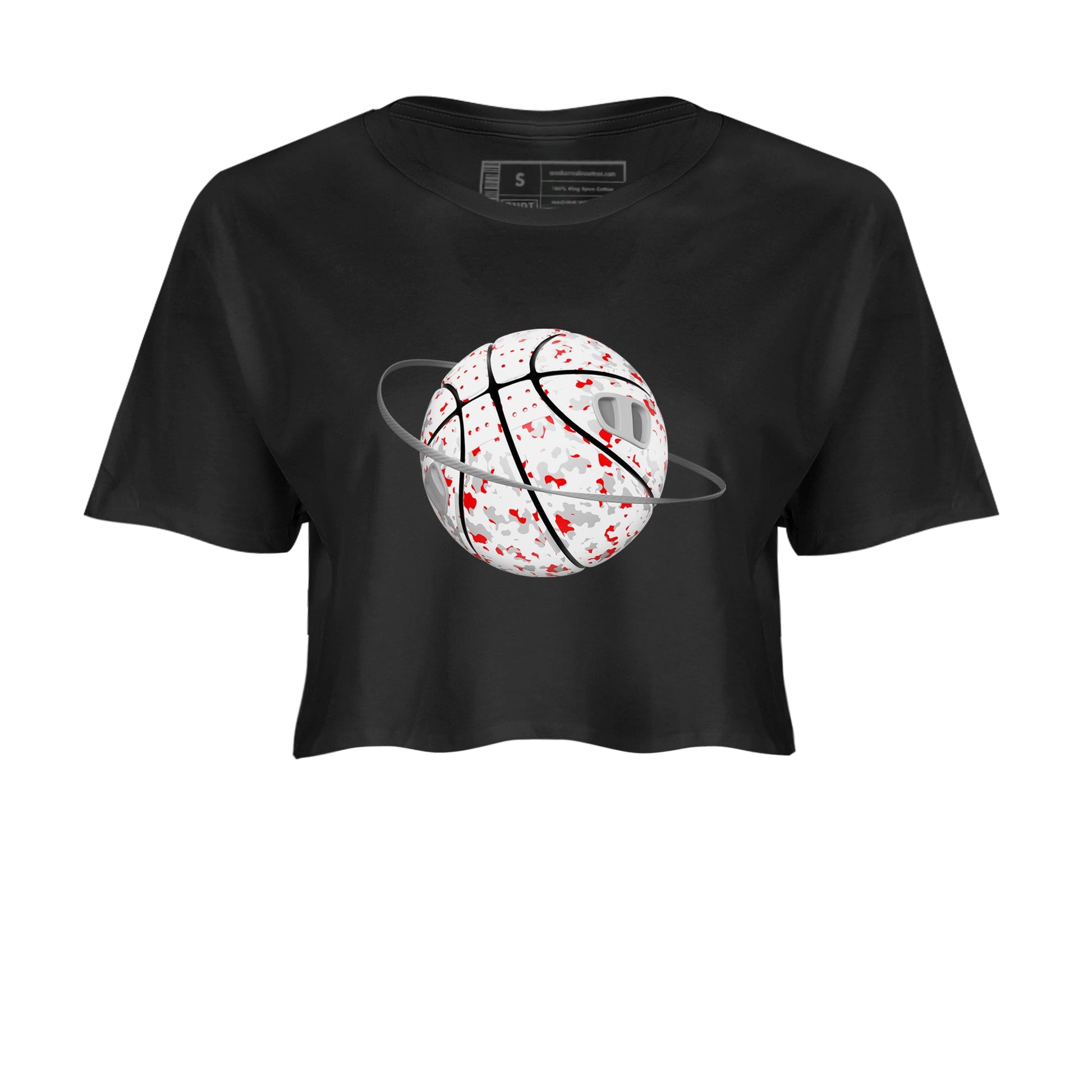 3s Cement Grey shirts to match jordans Camo Basketball Planet sneaker match tees Air Jordan 3 Cement Grey SNRT Sneaker Release Tees unisex cotton Black 2 Crop Shirts