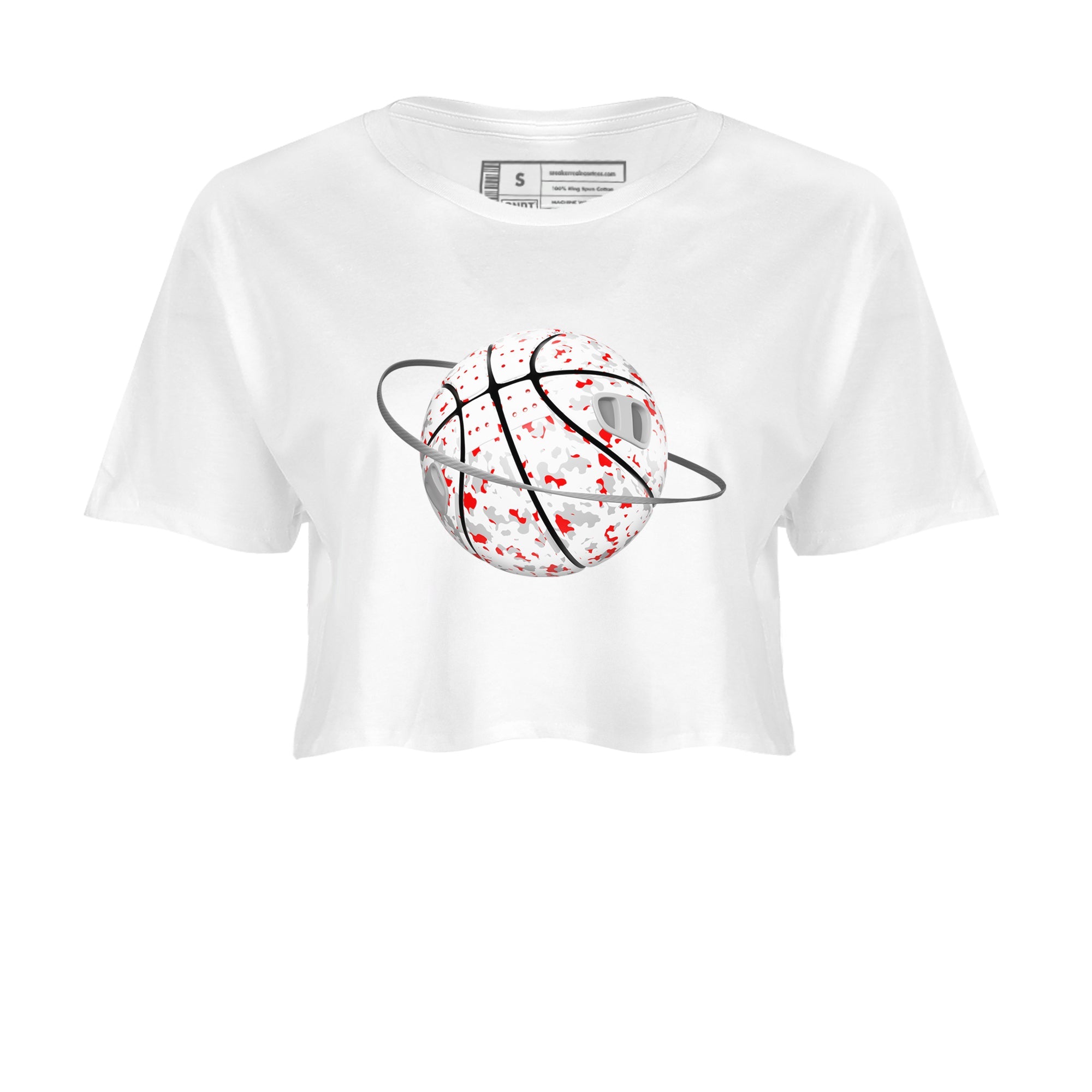 3s Cement Grey shirts to match jordans Camo Basketball Planet sneaker match tees Air Jordan 3 Cement Grey SNRT Sneaker Release Tees unisex cotton White 2 Crop Shirts