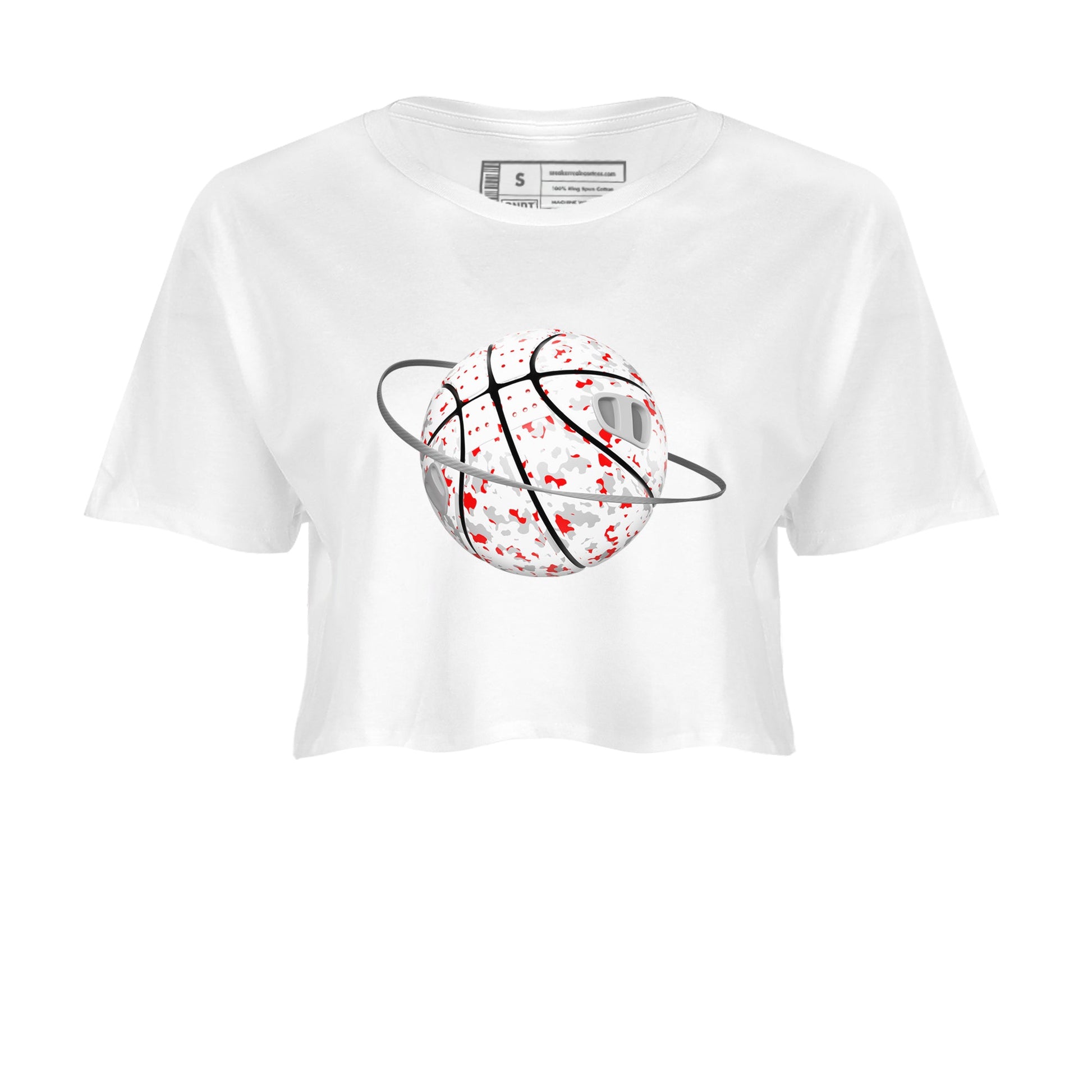 3s Cement Grey shirts to match jordans Camo Basketball Planet sneaker match tees Air Jordan 3 Cement Grey SNRT Sneaker Release Tees unisex cotton White 2 Crop Shirts
