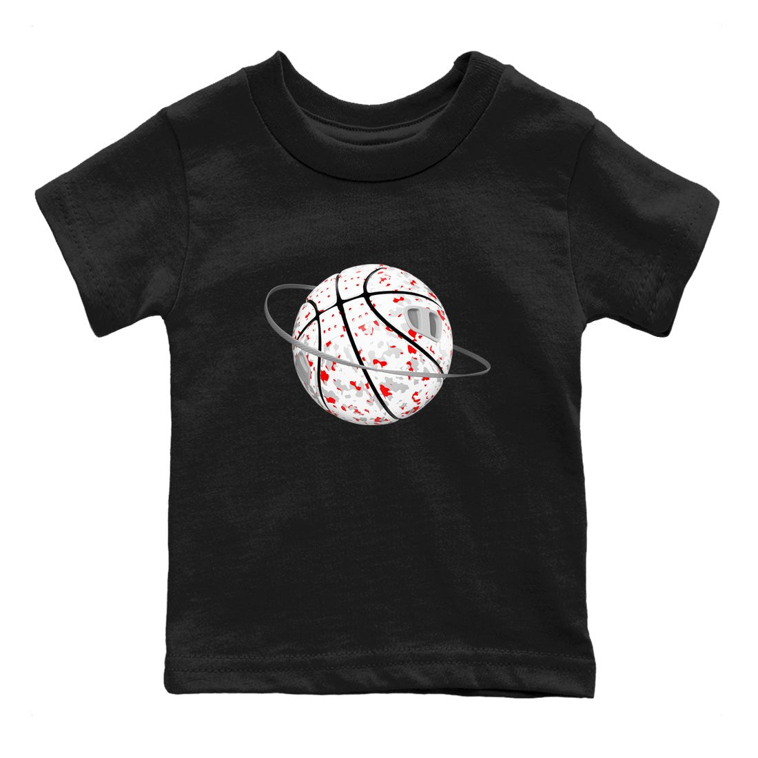 3s Cement Grey shirts to match jordans Camo Basketball Planet sneaker match tees Air Jordan 3 Cement Grey SNRT Sneaker Release Tees Youth Baby Black 2 crew neck shirts