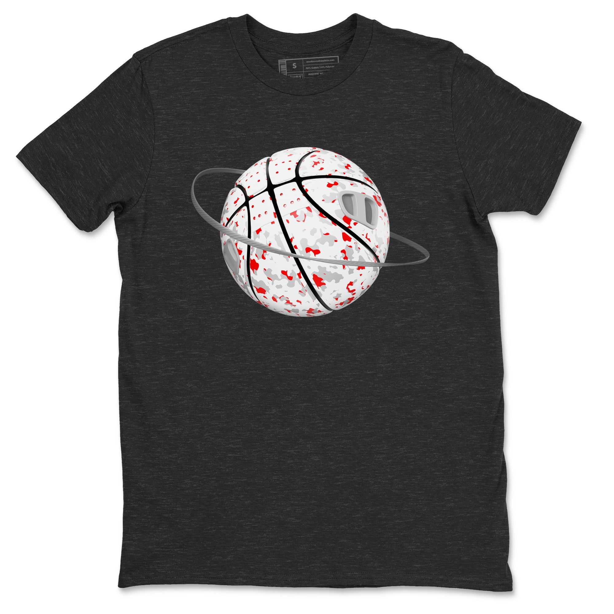 3s Cement Grey shirts to match jordans Camo Basketball Planet sneaker match tees Air Jordan 3 Cement Grey SNRT Sneaker Release Tees unisex cotton Charcoal Heather 2 crew neck shirts