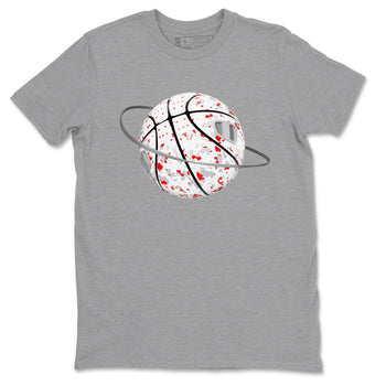 3s Cement Grey shirts to match jordans Camo Basketball Planet sneaker match tees Air Jordan 3 Cement Grey SNRT Sneaker Release Tees unisex cotton Heather Grey 2 crew neck shirts