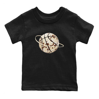 AJ3 Desert Camo shirts to match jordans Camo Basketball Planet sneaker match tees Air Jordan 3 Desert Camo SNRT Sneaker Tees streetwear brand Baby and Youth Black 2 cotton tee