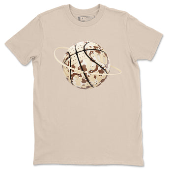 AJ3 Desert Camo shirts to match jordans Camo Basketball Planet sneaker match tees Air Jordan 3 Desert Camo SNRT Sneaker Tees streetwear brand Sand 2 unisex cotton tee