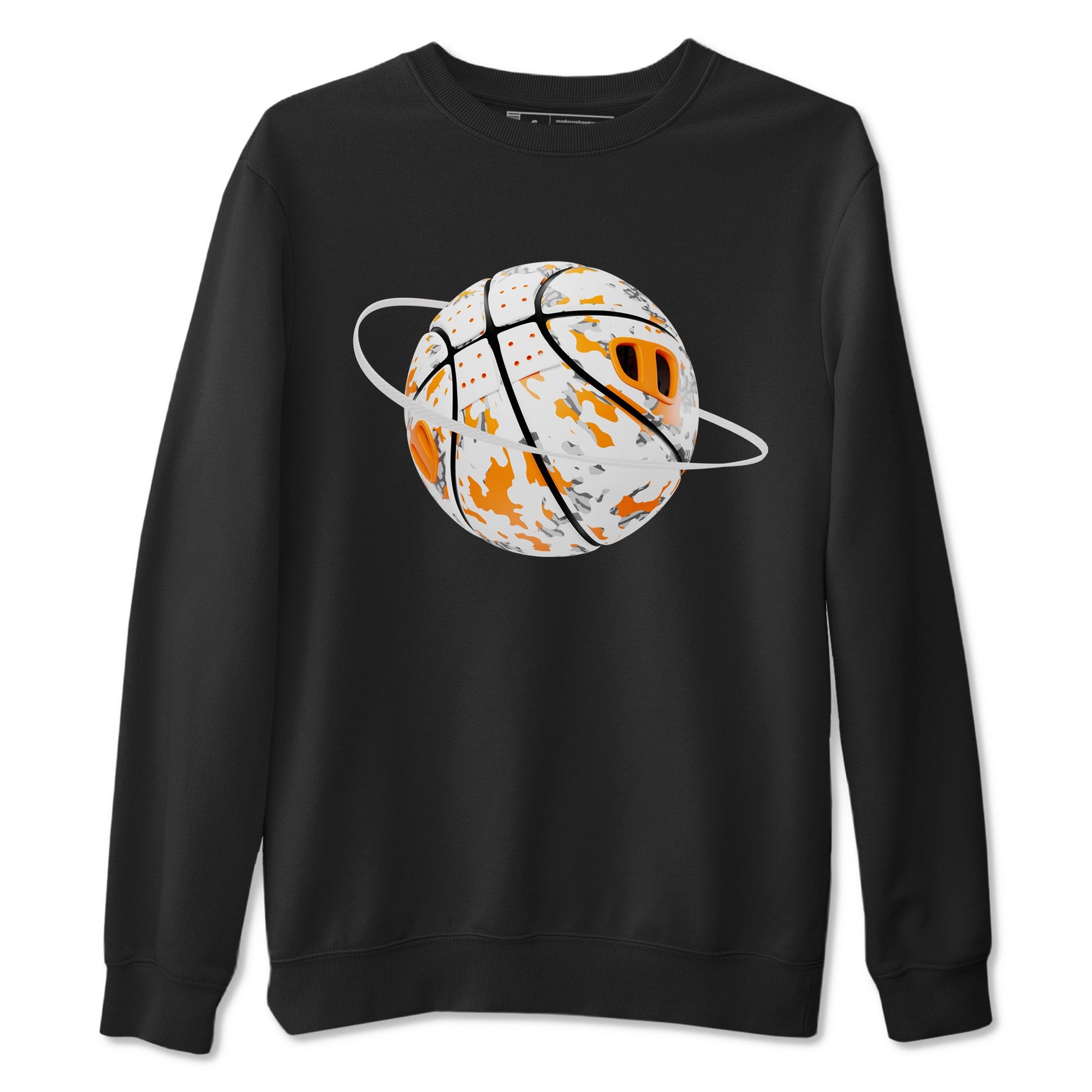 3s Georgia Peach shirt to match jordans Camo Basketball Planet sneaker tees Air Jordan 3 Georgia Peach SNRT Sneaker Release Tees unisex cotton Black 2 crew neck shirt