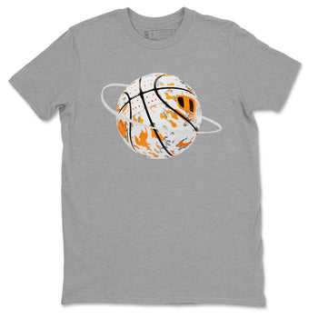 3s Georgia Peach shirt to match jordans Camo Basketball Planet sneaker tees Air Jordan 3 Georgia Peach SNRT Sneaker Release Tees unisex cotton Heather Grey 2 crew neck shirt