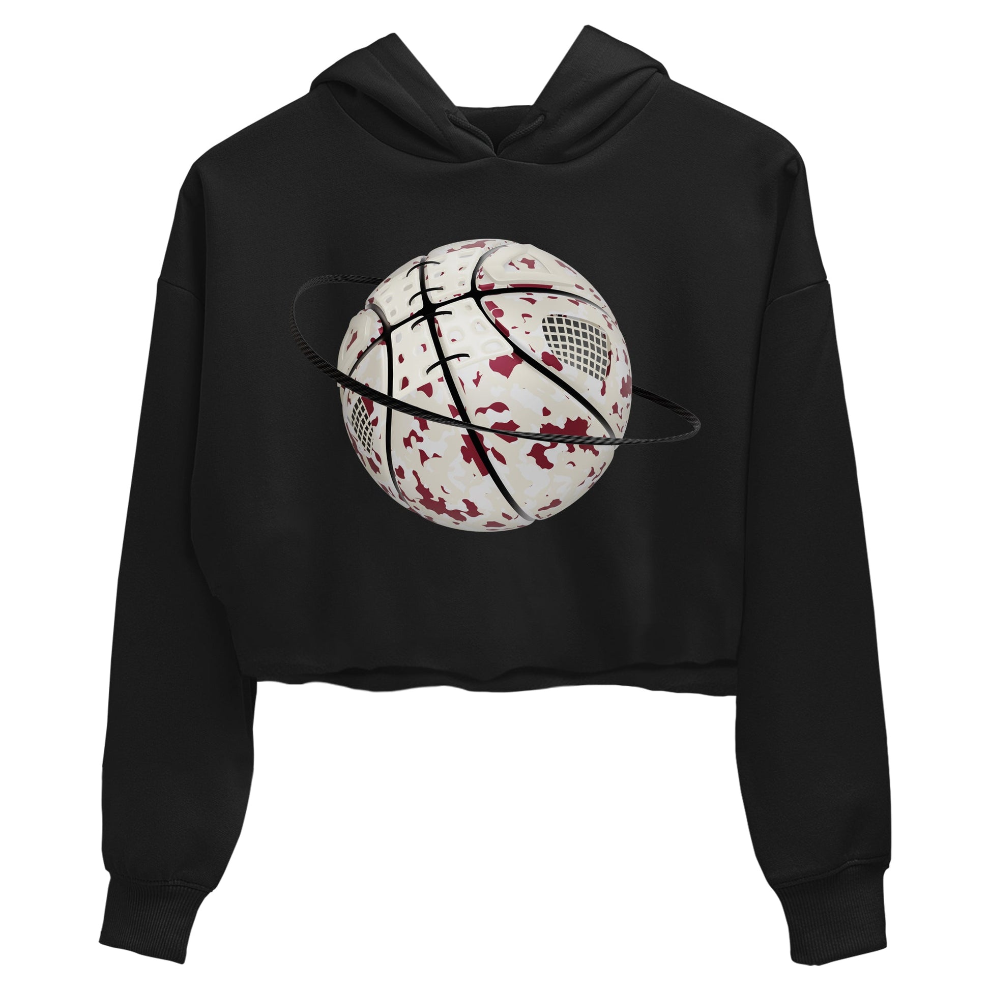 4s A Ma Maniere x Fossil Stone shirts to match jordans Camo Basketball Planet sneaker match tees Air Jordan 4 A Ma Maniere x Fossil Stone match shoes to clothes SNRT Sneaker Tees unisex cotton Black 2 crop tee