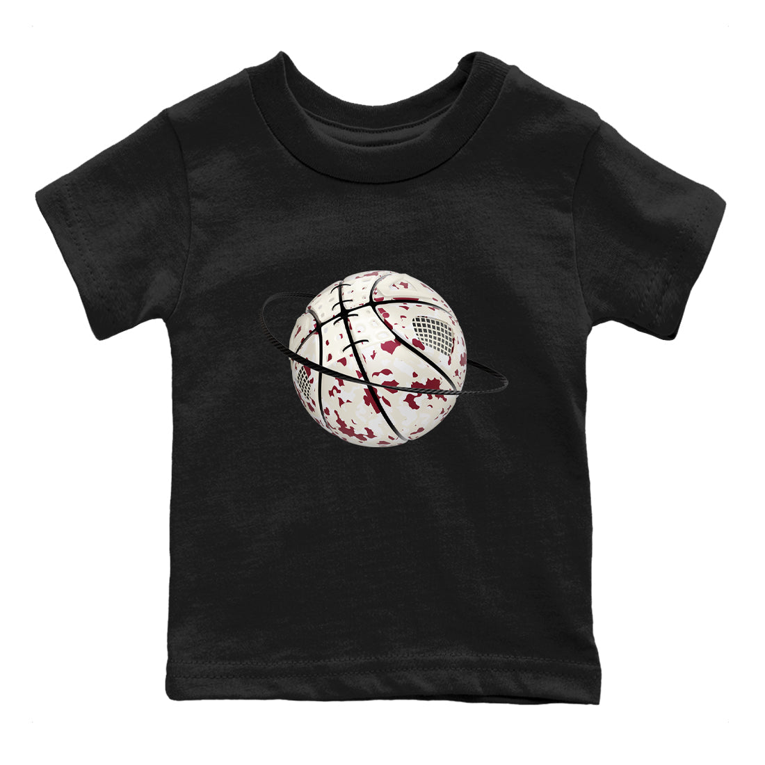 4s A Ma Maniere x Fossil Stone shirts to match jordans Camo Basketball Planet sneaker match tees Air Jordan 4 A Ma Maniere x Fossil Stone match shoes to clothes SNRT Sneaker Tees Youth Baby Black 2 tee