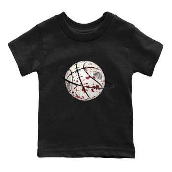 4s A Ma Maniere x Fossil Stone shirts to match jordans Camo Basketball Planet sneaker match tees Air Jordan 4 A Ma Maniere x Fossil Stone match shoes to clothes SNRT Sneaker Tees Youth Baby Black 2 tee