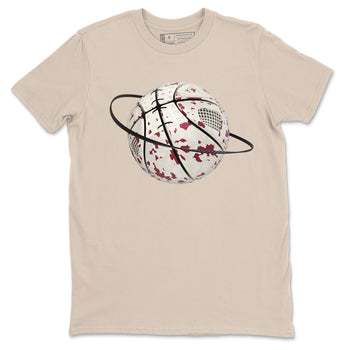 4s A Ma Maniere x Fossil Stone shirts to match jordans Camo Basketball Planet sneaker match tees Air Jordan 4 A Ma Maniere x Fossil Stone match shoes to clothes SNRT Sneaker Tees unisex cotton Sand 2 shirts