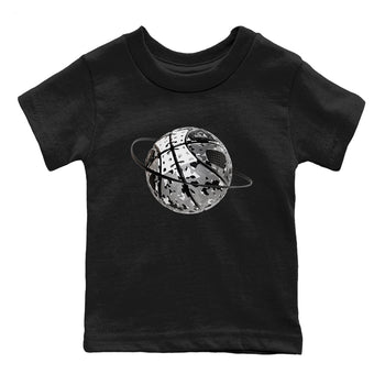 4s Fear shirts to match jordans Camo Basketball Planet sneaker match tees Air Jordan 4 Fear match shoes to clothes SNRT Sneaker Tees Youth Baby Black 2 tee