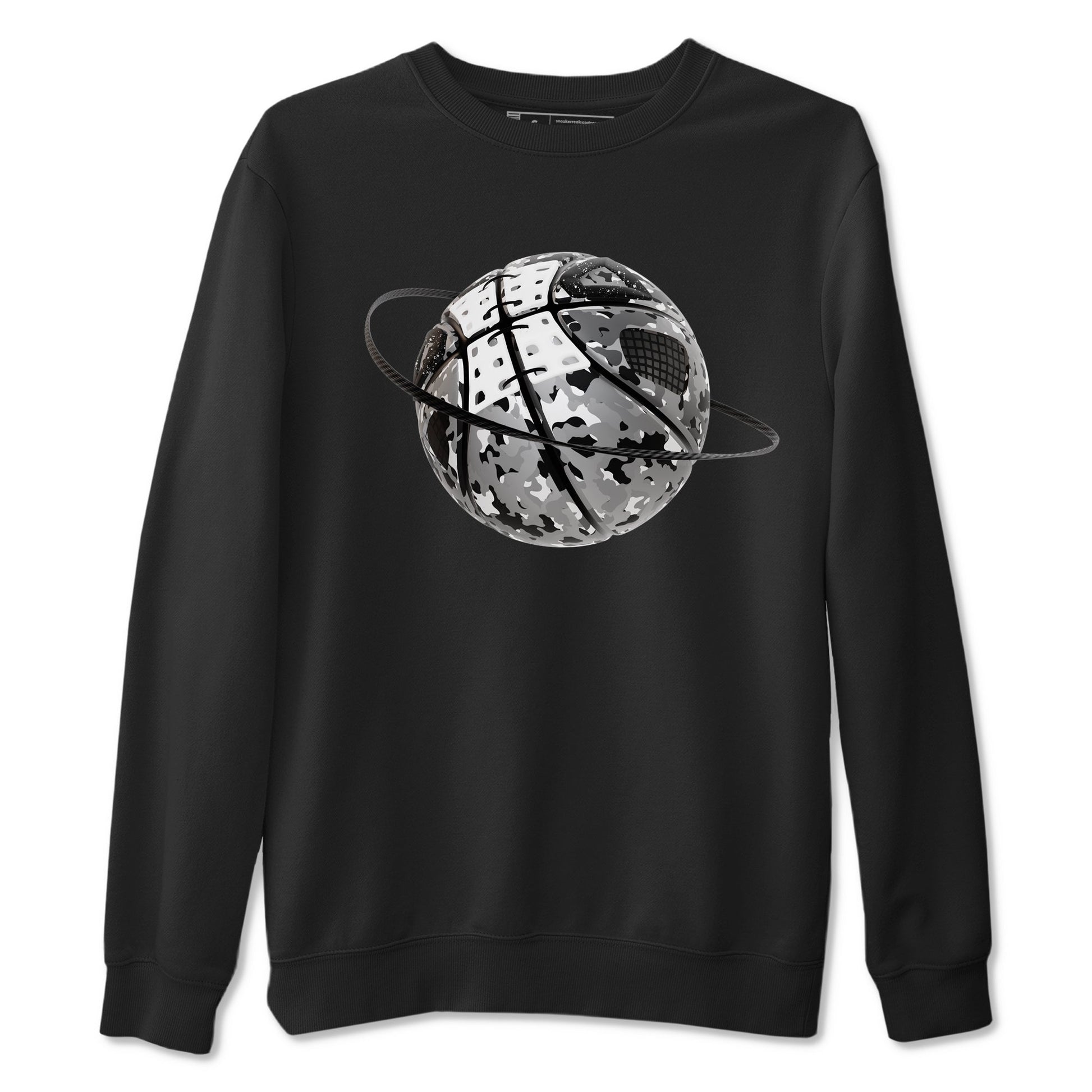 4s Fear shirts to match jordans Camo Basketball Planet sneaker match tees Air Jordan 4 Fear match shoes to clothes SNRT Sneaker Tees unisex cotton Black 2 shirts