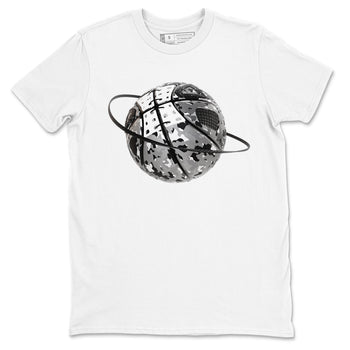 4s Fear shirts to match jordans Camo Basketball Planet sneaker match tees Air Jordan 4 Fear match shoes to clothes SNRT Sneaker Tees unisex cotton White 2 shirts