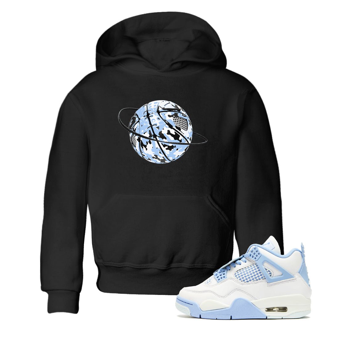 Air Jordan 4 WMNS Aluminumsneaker match tee Camo Basketball Planet sneaker match tees Air Jordan 4 Forget Me Not best t-shirts to match jordans SNRT Sneaker Tees Youth Baby Black 1 tee