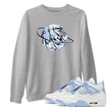 Air Jordan 4 WMNS Aluminumsneaker match tee Camo Basketball Planet sneaker match tees Air Jordan 4 Forget Me Not best t-shirts to match jordans SNRT Sneaker Tees unisex cotton Heather Grey 1 shirts