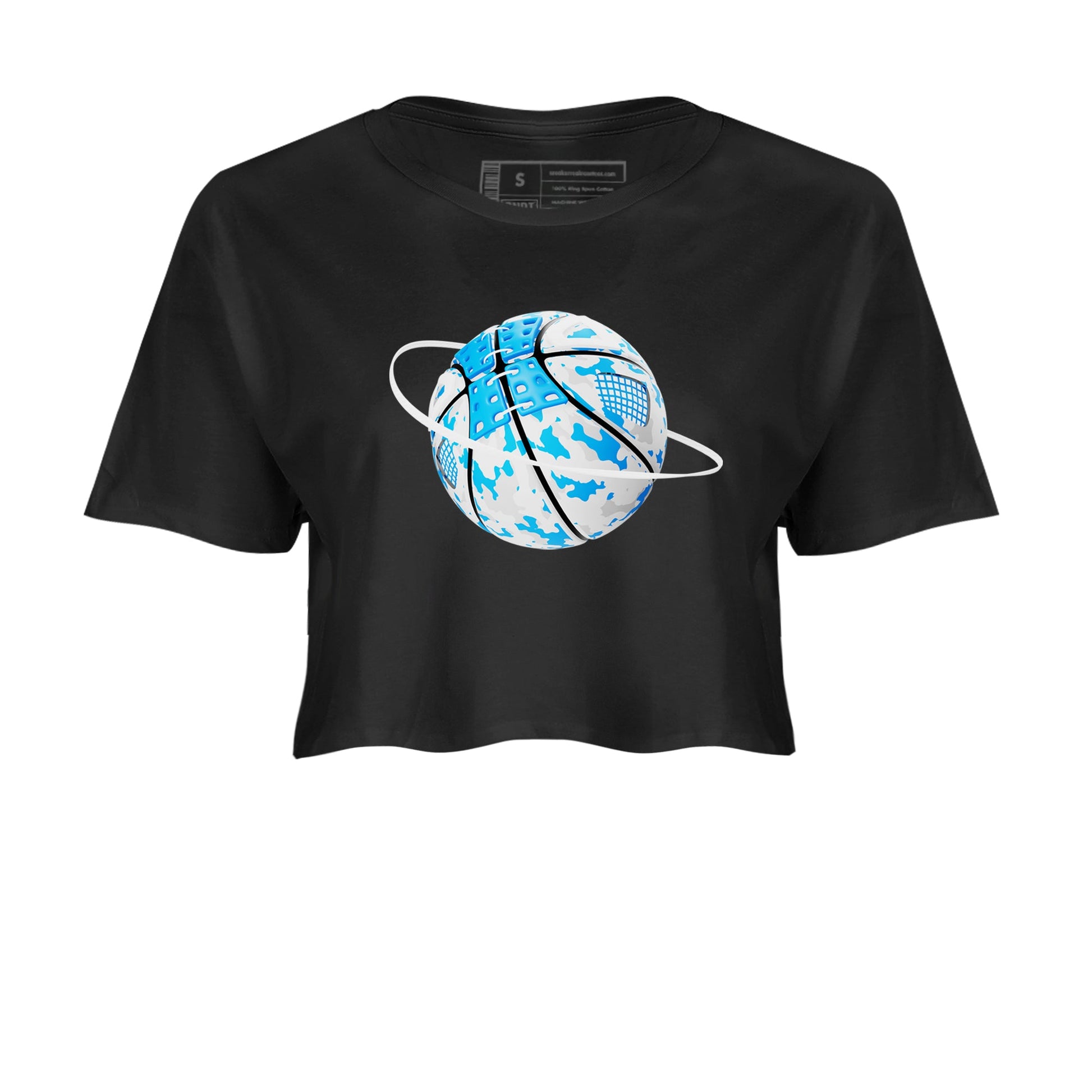 Air Jordan 4 Industrial Blue shirt to match jordans Camo Basketball Planet sneaker tees Air Jordan 4 Military Blue SNRT Sneaker Release Tees Black 2 crop length shirt