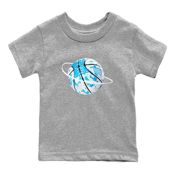 Air Jordan 4 Industrial Blue shirt to match jordans Camo Basketball Planet sneaker tees Air Jordan 4 Military Blue SNRT sneaker release tees baby toddler Heather Grey 2 cotton Shirt