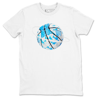 Air Jordan 4 Industrial Blue shirt to match jordans Camo Basketball Planet sneaker tees Air Jordan 4 Military Blue SNRT Sneaker Release Tees unisex cotton White 2 crew neck shirt