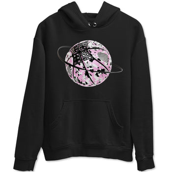 4s Retro Orchid shirts to match jordans Camo Basketball Planet sneaker match tees Air Jordan 4 WMNS Orchid match shoes to clothes SNRT Sneaker Tees unisex cotton Black 2 shirts