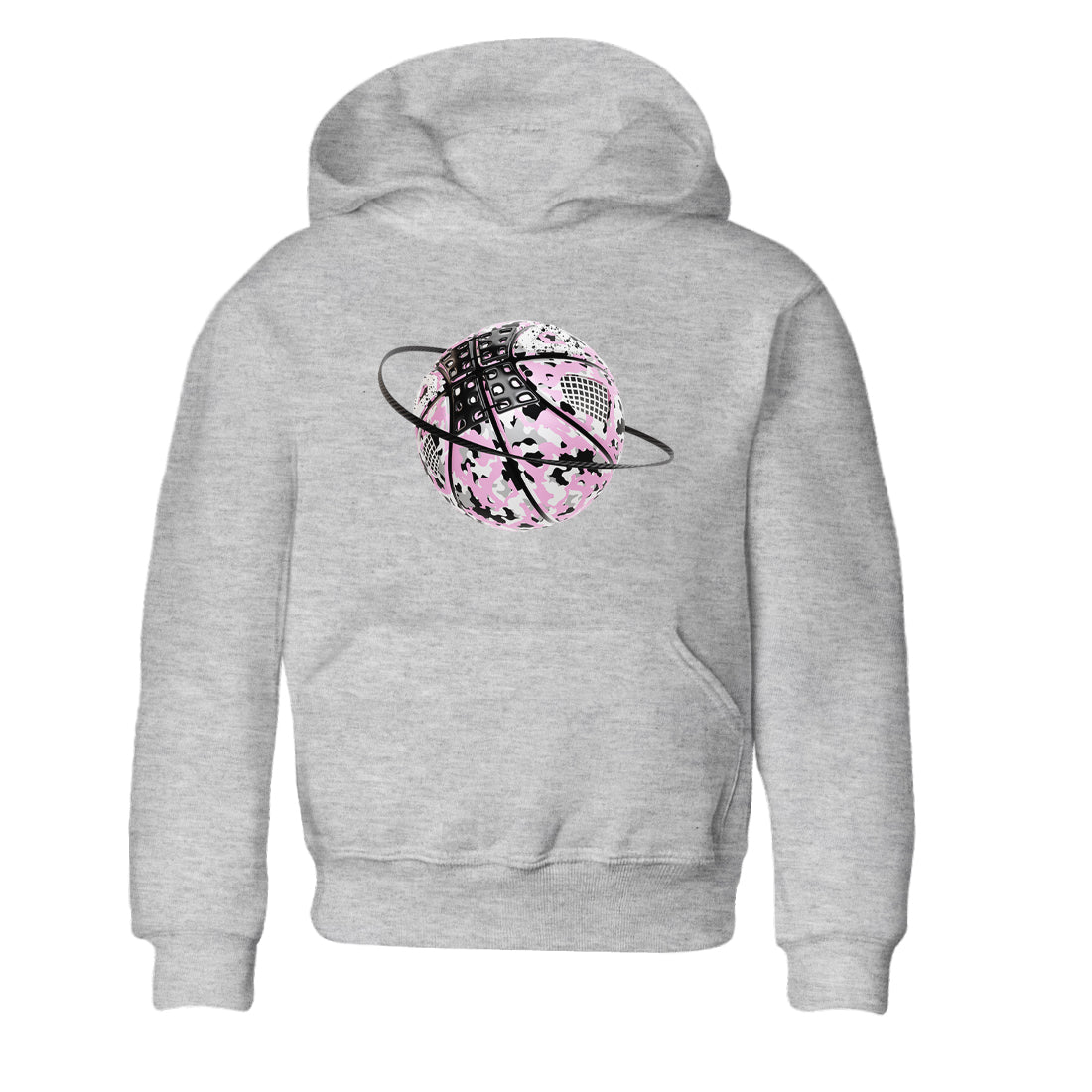 4s Retro Orchid shirts to match jordans Camo Basketball Planet sneaker match tees Air Jordan 4 WMNS Orchid match shoes to clothes SNRT Sneaker Tees Youth Baby Heather Grey 2 tee