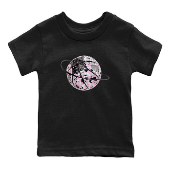 4s Retro Orchid shirts to match jordans Camo Basketball Planet sneaker match tees Air Jordan 4 WMNS Orchid match shoes to clothes SNRT Sneaker Tees Youth Baby Black 2 tee