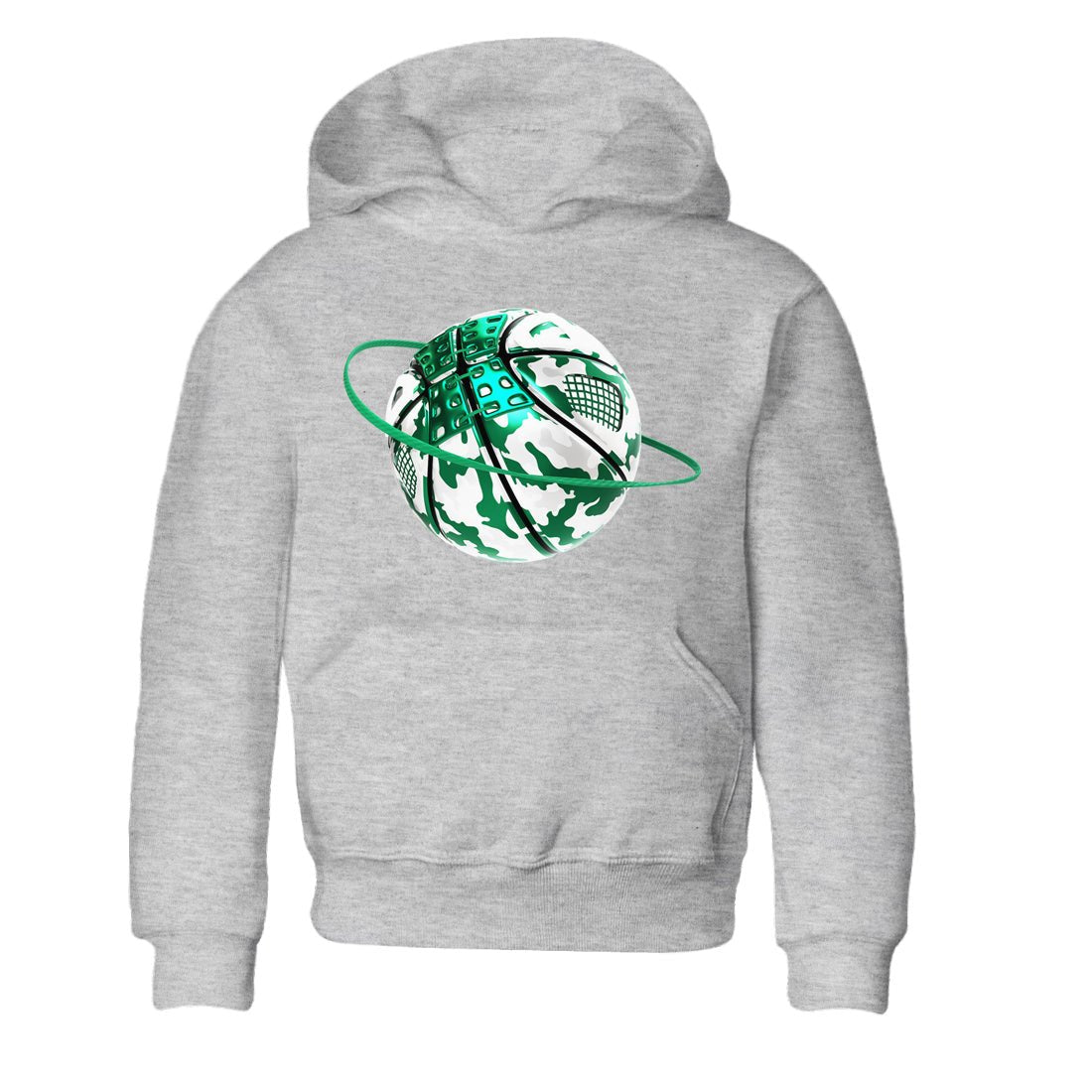4s Oxidized Green shirts to match jordans Camo Basketball Planet sneaker match tees Air Jordan 4 Oxidized Green SNRT Sneaker Tees streetwear brand Baby and Youth Heather Grey 2 cotton tee