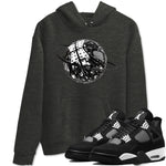 4s White Thunder shirts to match jordans Camo Basketball Planet sneaker match tees Air Jordan 4 White Thunder SNRT Sneaker Release Tees unisex cotton Charcoal Heather 1 crew neck shirts