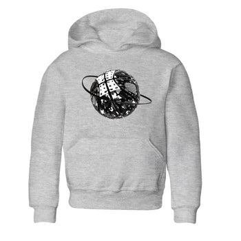 4s White Thunder shirts to match jordans Camo Basketball Planet sneaker match tees Air Jordan 4 White Thunder SNRT Sneaker Release Tees Youth Baby Heather Grey 2 crew neck shirts