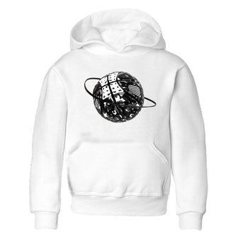 4s White Thunder shirts to match jordans Camo Basketball Planet sneaker match tees Air Jordan 4 White Thunder SNRT Sneaker Release Tees Youth Baby White 2 crew neck shirts