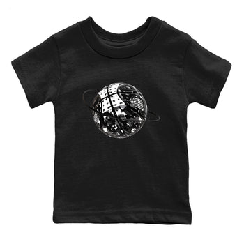 4s White Thunder shirts to match jordans Camo Basketball Planet sneaker match tees Air Jordan 4 White Thunder SNRT Sneaker Release Tees Youth Baby Black 2 crew neck shirts