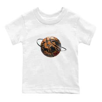 5s Archaeo Brown shirts to match jordans Camo Basketball Planet sneaker match tees Air Jordan 5 Archaeo Brown match shoes to clothes SNRT Sneaker Tees Youth Baby White 2 tee