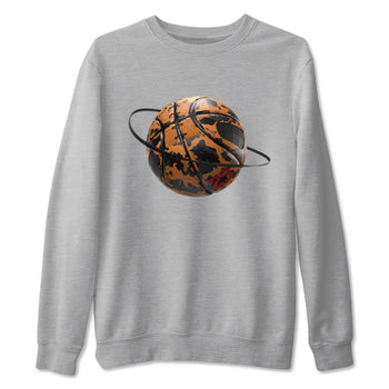 5s Archaeo Brown shirts to match jordans Camo Basketball Planet sneaker match tees Air Jordan 5 Archaeo Brown match shoes to clothes SNRT Sneaker Tees unisex cotton Heather Grey 2 shirts